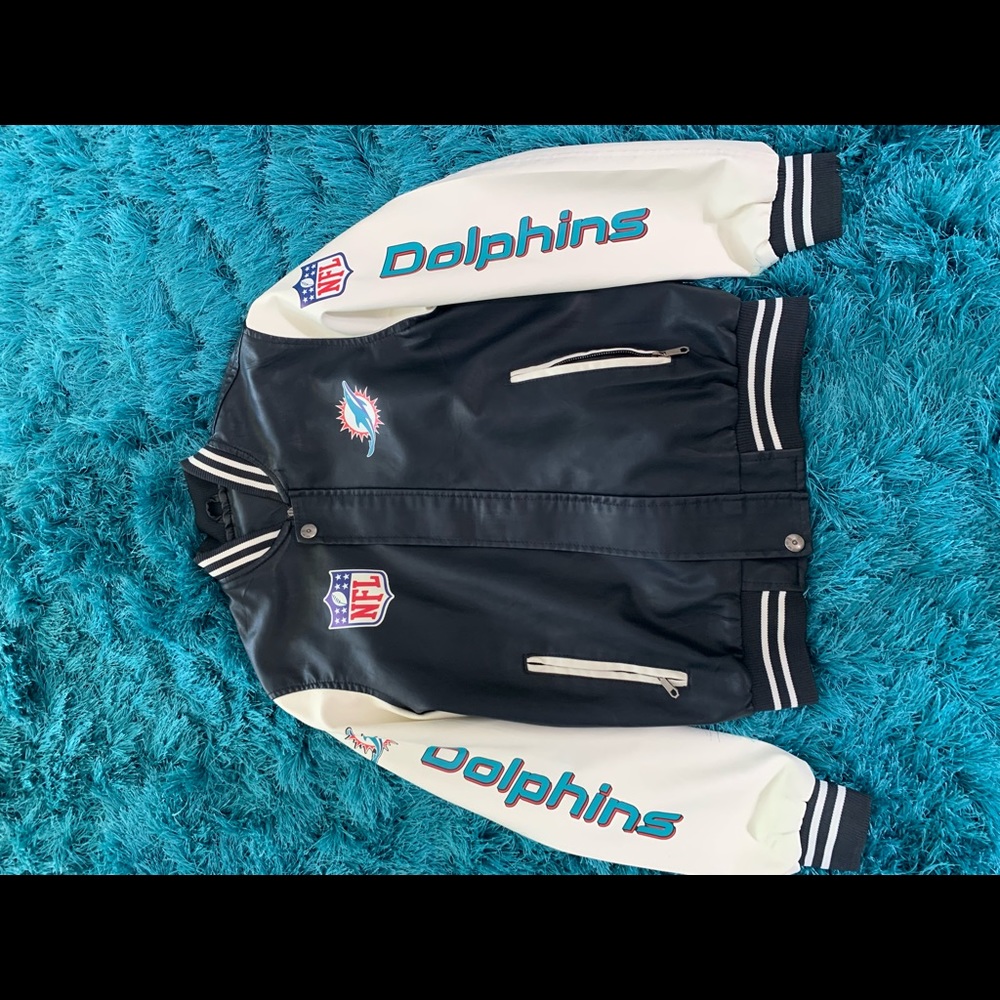 Dolphins letterman’s jacket